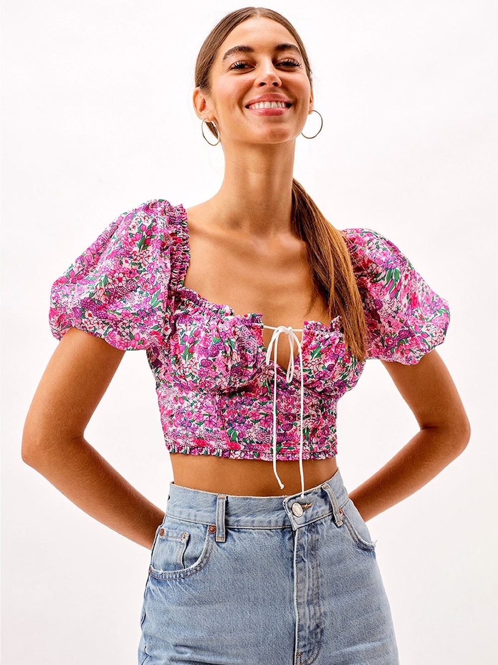 For Love & Lemons KATARINA Top